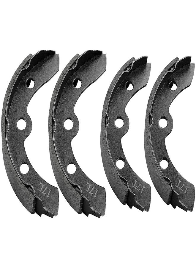 MOSNAI Golf Cart Brake Shoes Club Car Precedent DS 1995-up Golf Carts Replacement Brake Shoes OEM 1018232-01 Golf Cart Brake Shoe Pads Automatic Adjust (4PCS 2 Short & 2 Long) - Image 1